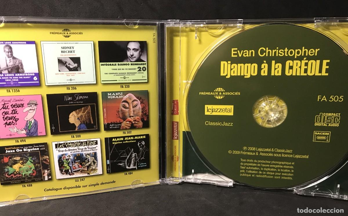 CDs de m&uacute;sica: Evan Christopher - Django &agrave; la Cr&eacute;ole - CD - Fr&eacute;meaux - Foto 3