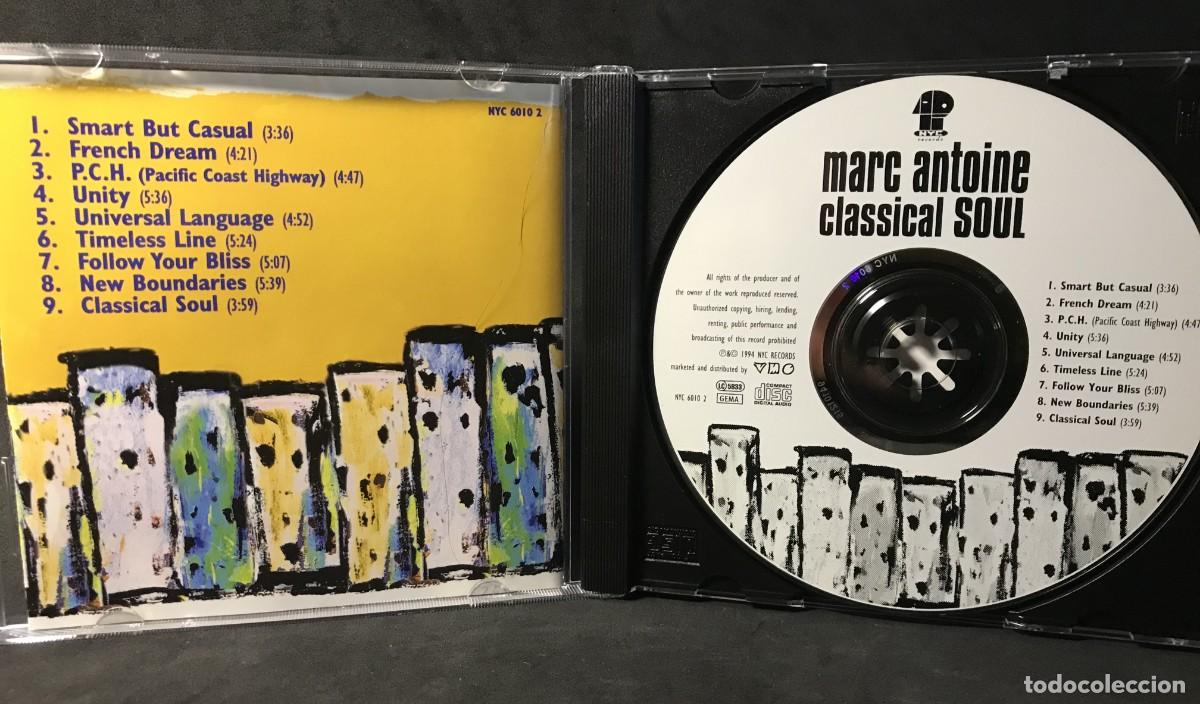 CDs de m&uacute;sica: Marc Antoine &ndash; Classical Soul - CD - NYC Records - Foto 3