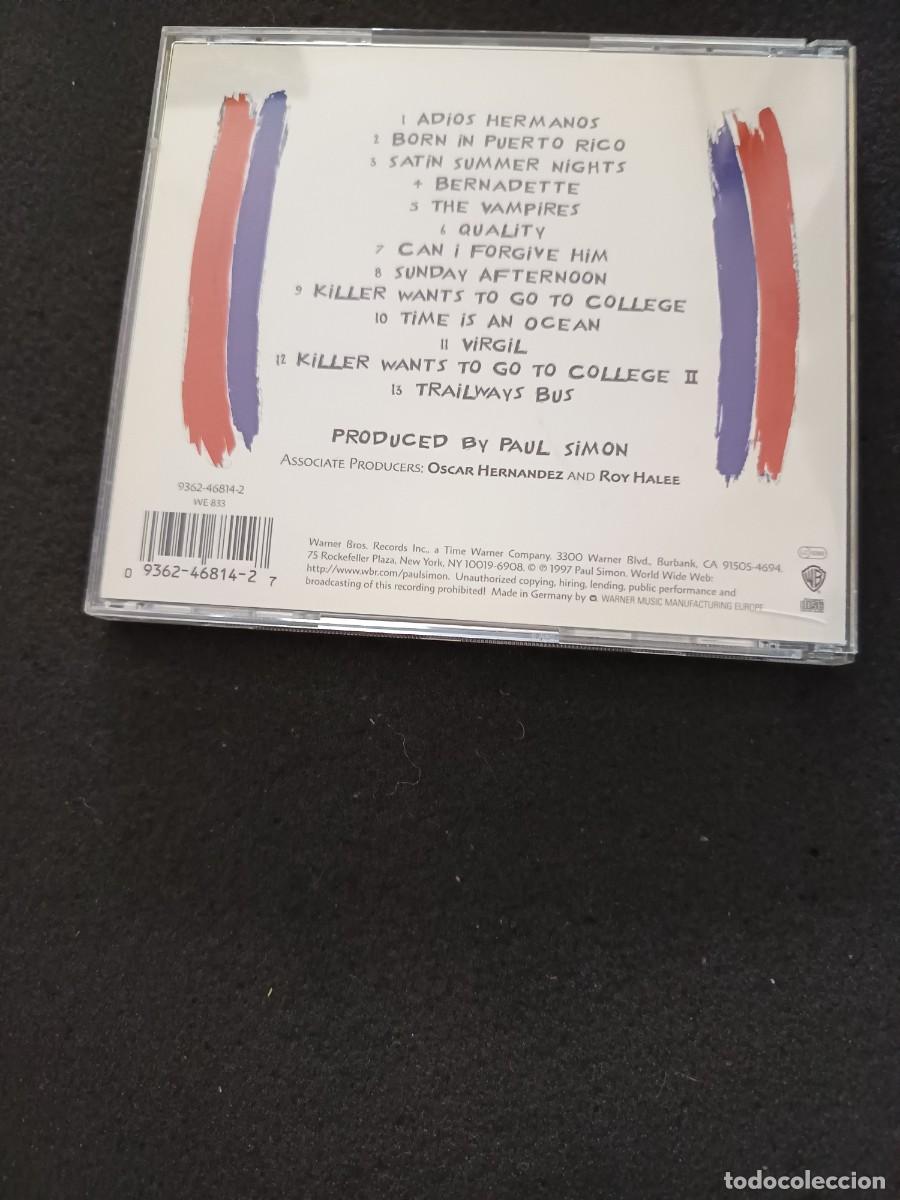 CDs de m&uacute;sica: PAUL SIMON. SONGS FROM THE CAPEMAN - Foto 2