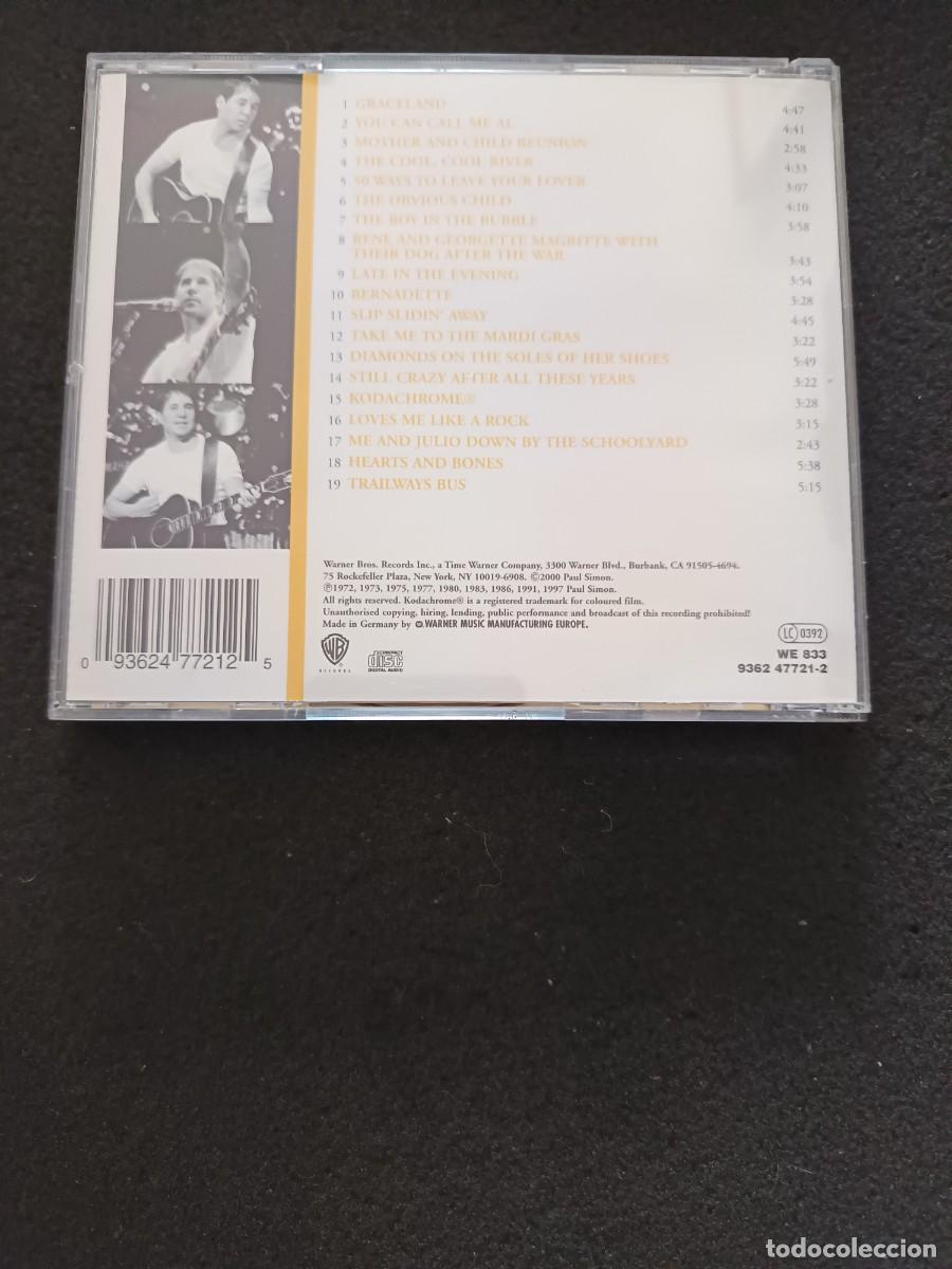 CDs de m&uacute;sica: PAUL SIMON. GREATEST HITS - Foto 2