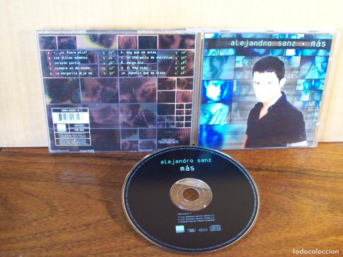 CDs de m&uacute;sica: ALEJANDRO SANZ - MAS - CD ----------- - Foto 1