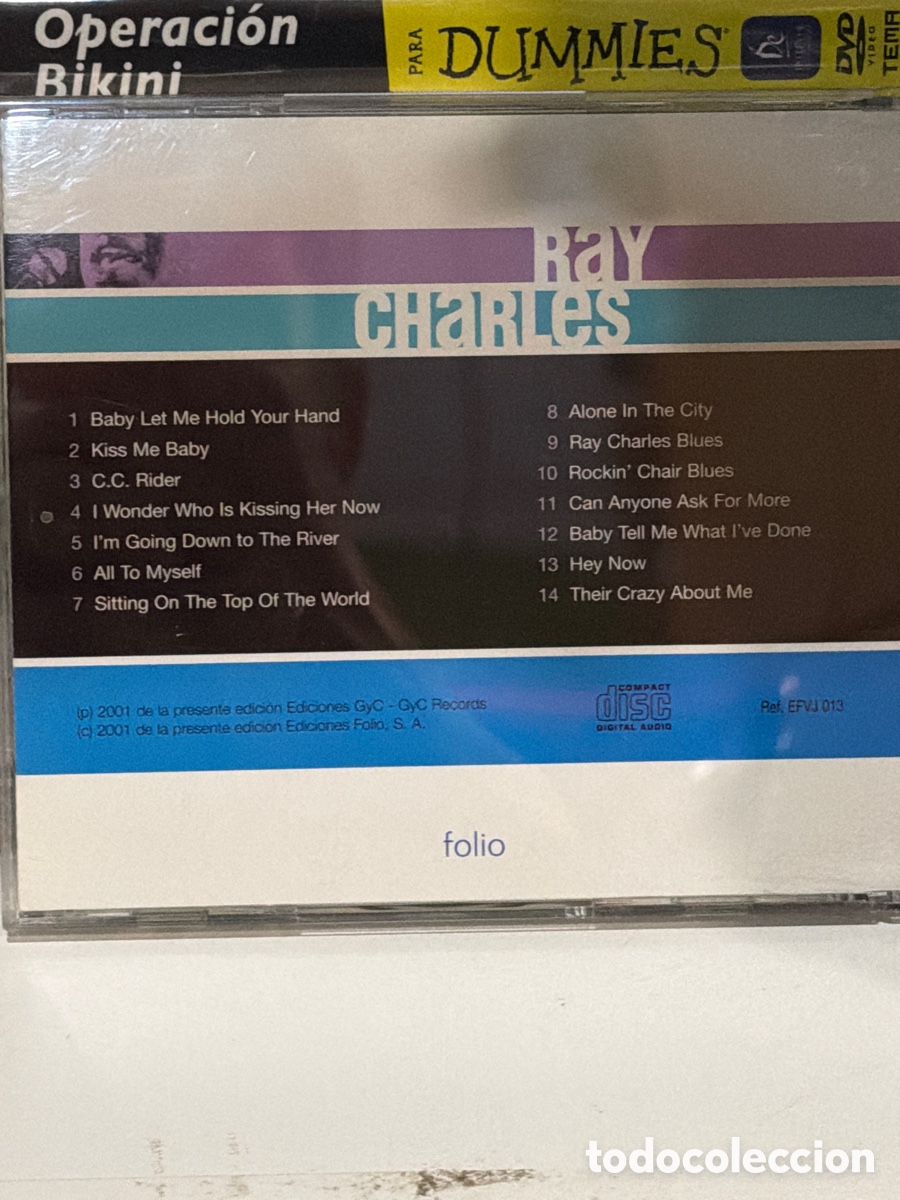 CDs de m&uacute;sica: Vocal Jazz Ray Charles CD SEMINUEVO - Foto 2