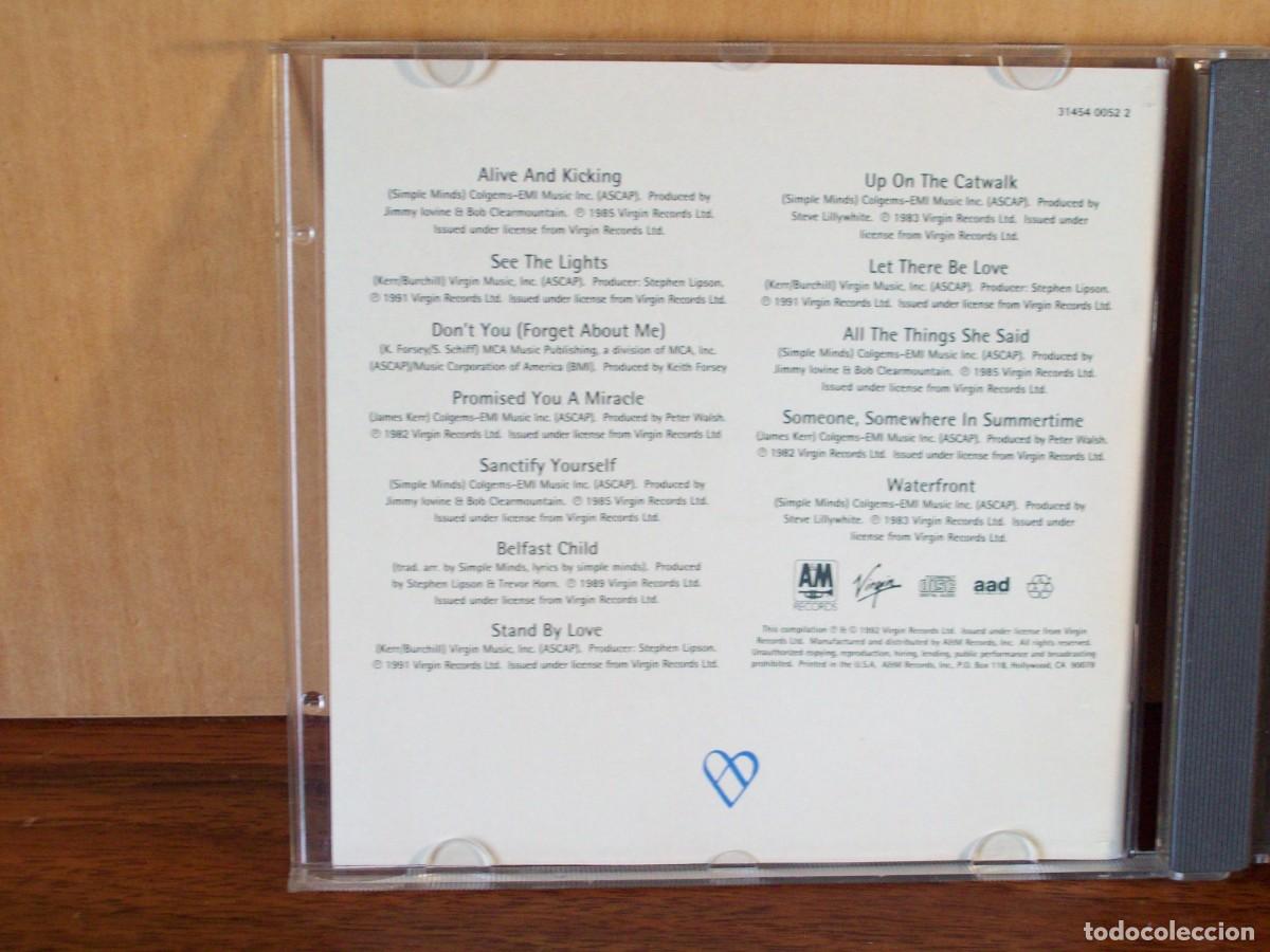 CDs de m&uacute;sica: SIMPLE MINDS - GLITTERING PRIZE - CD - Foto 2