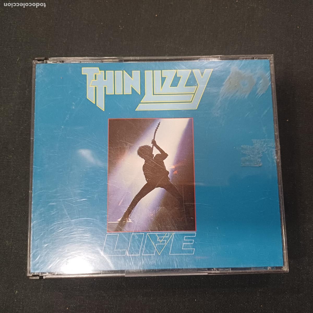CDs de m&uacute;sica: THIN LIZZY/LIVE/CD METAL 2 DISCOS. - Foto 1
