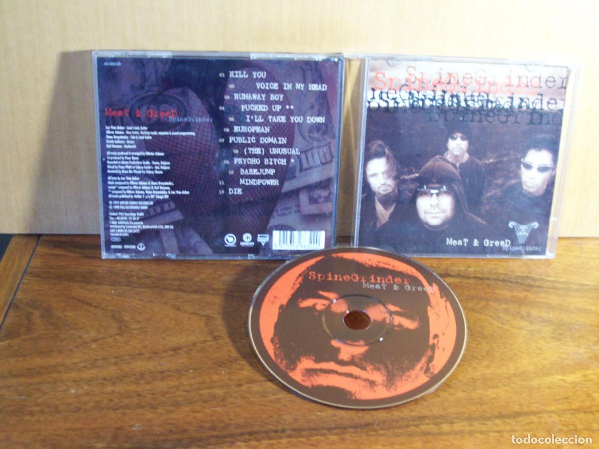 CDs de m&uacute;sica: SPINE GRINDER - MEAT & GREED - CD ------------- - Foto 1