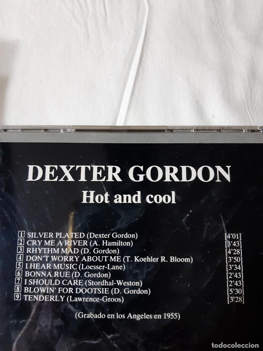 CDs de m&uacute;sica: DEXTER GORDON - HOT & COOL - CD - Foto 2