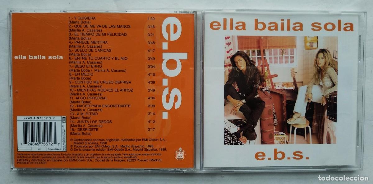 CDs de m&uacute;sica: ELLA BAILA SOLA. e.b.s.. CD. - Foto 1