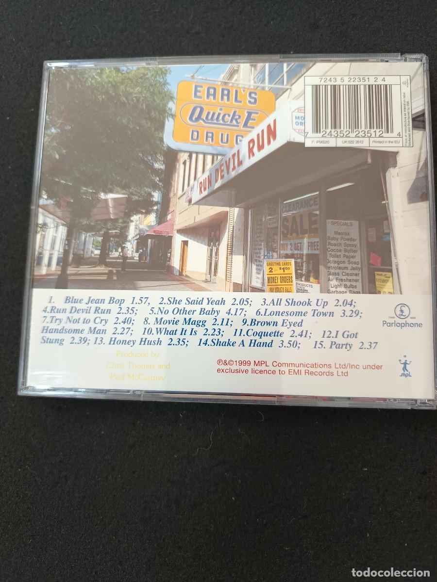 CDs de m&uacute;sica: PAUL MCCARTNEY. RUN DEVIL RUN - Foto 2