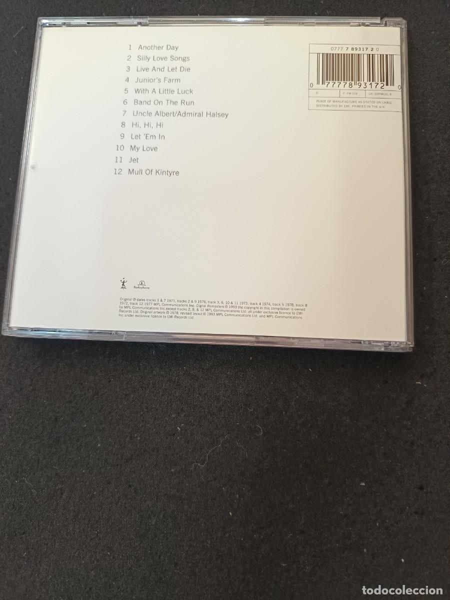 CDs de m&uacute;sica: PAUL MCCARTNEY. WINGS GREATEST - Foto 2