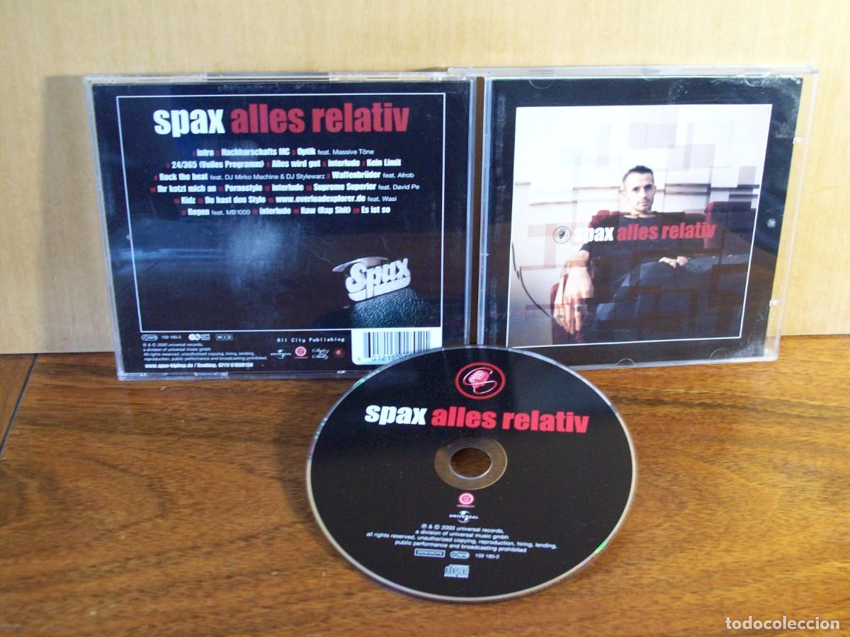 CDs de m&uacute;sica: SPAX - ALLES RELATIV - CD ------------------- - Foto 1