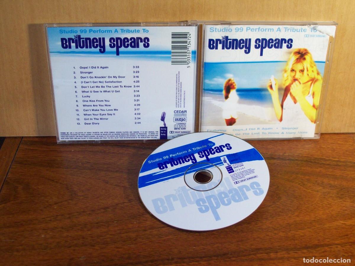 CDs de m&uacute;sica: BRITNEY SPEARS - STUDIO 99 PERFORM A TRIBUTE TO - CD - Foto 1