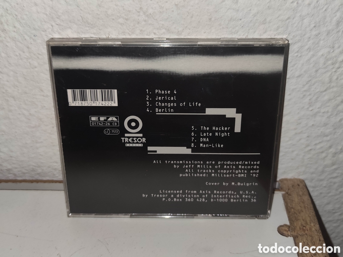 CDs de m&uacute;sica: Cd - Jeff Mills &ndash; Waveform Transmission Vol. 1 - Electronic Estilo: Techno - Foto 2