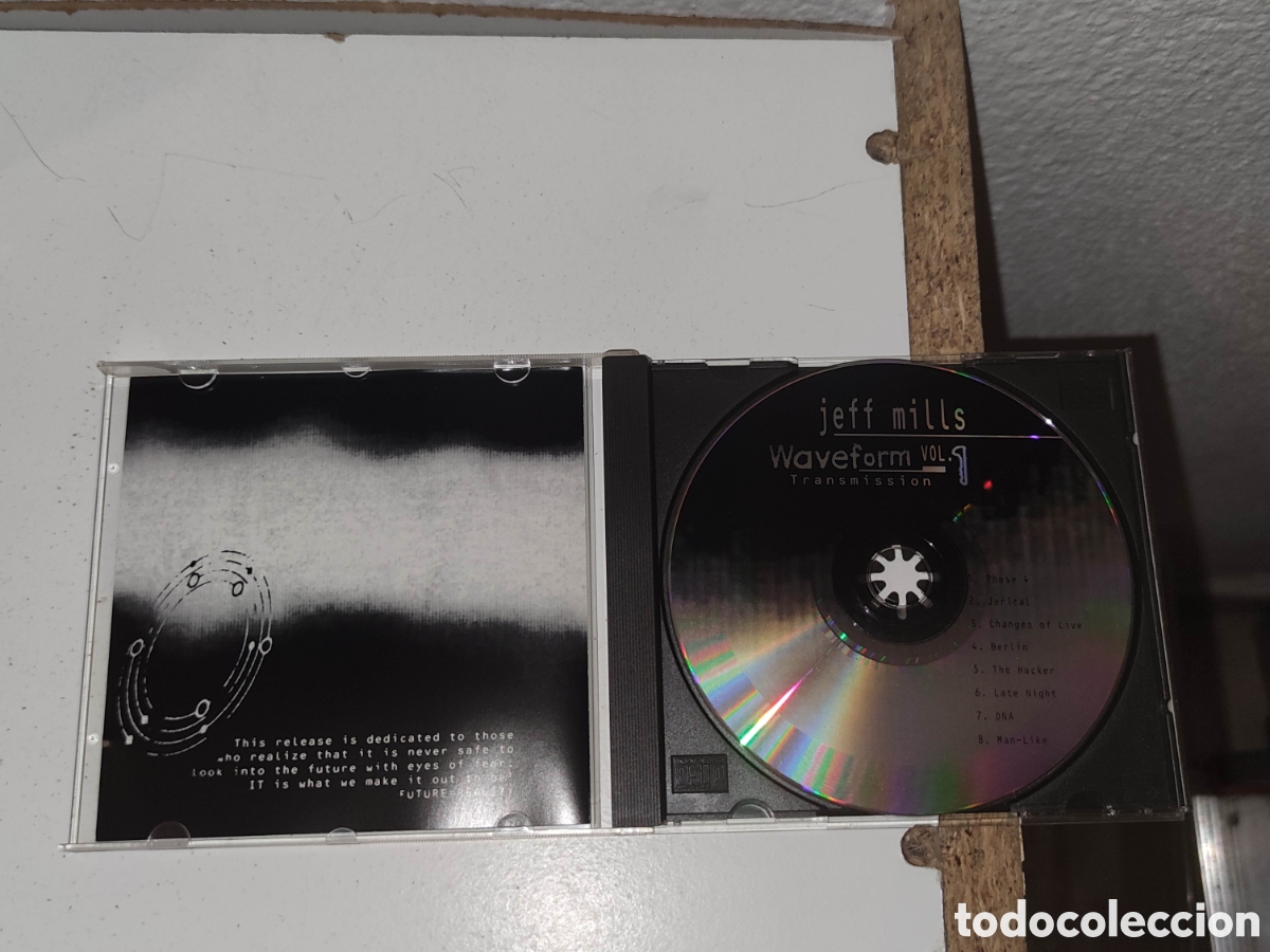 CDs de m&uacute;sica: Cd - Jeff Mills &ndash; Waveform Transmission Vol. 1 - Electronic Estilo: Techno - Foto 4
