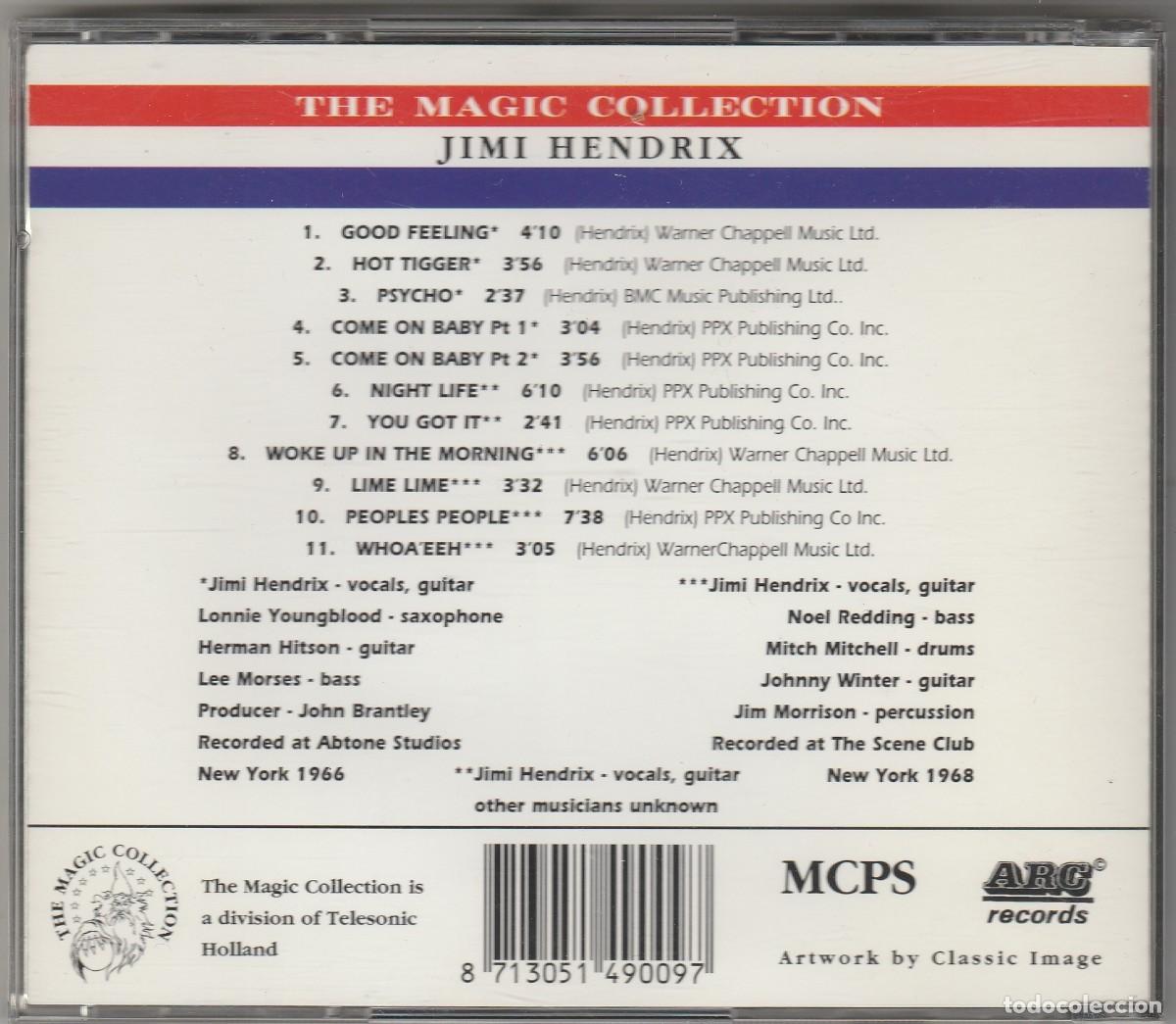 CDs de m&uacute;sica: CD JIMI HENDRIX - THE MAGIC COLLECTION - Foto 2