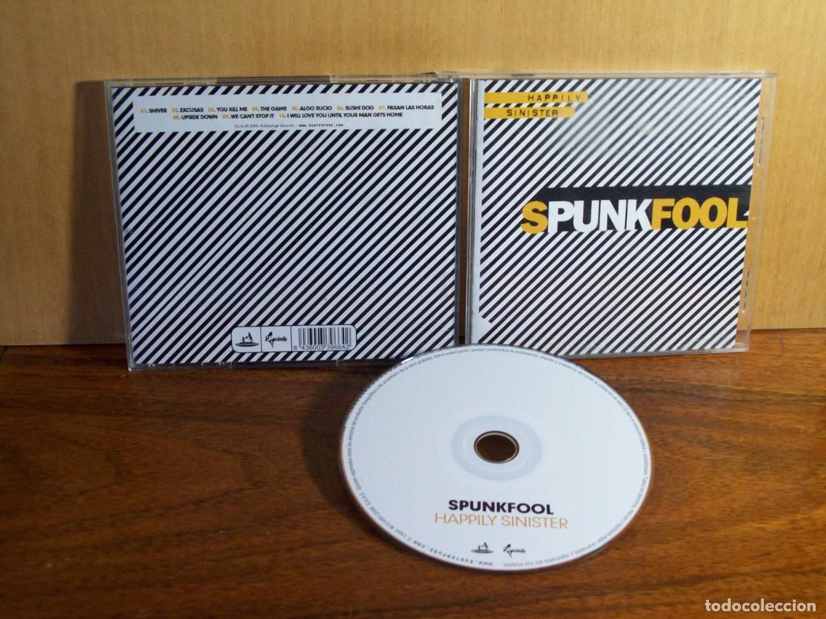 CDs de m&uacute;sica: SPUNK FOOL - HAPPILY SINISTER - CD - Foto 1