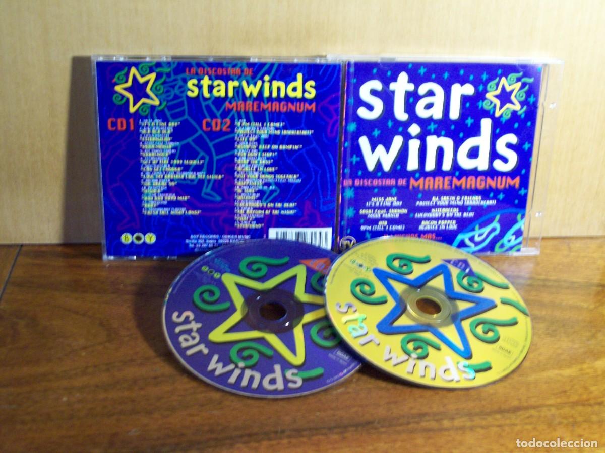CDs de m&uacute;sica: STAR WINDS - LA DISCOTECA DE MAREMAGNUM DOBLE CD - Foto 1