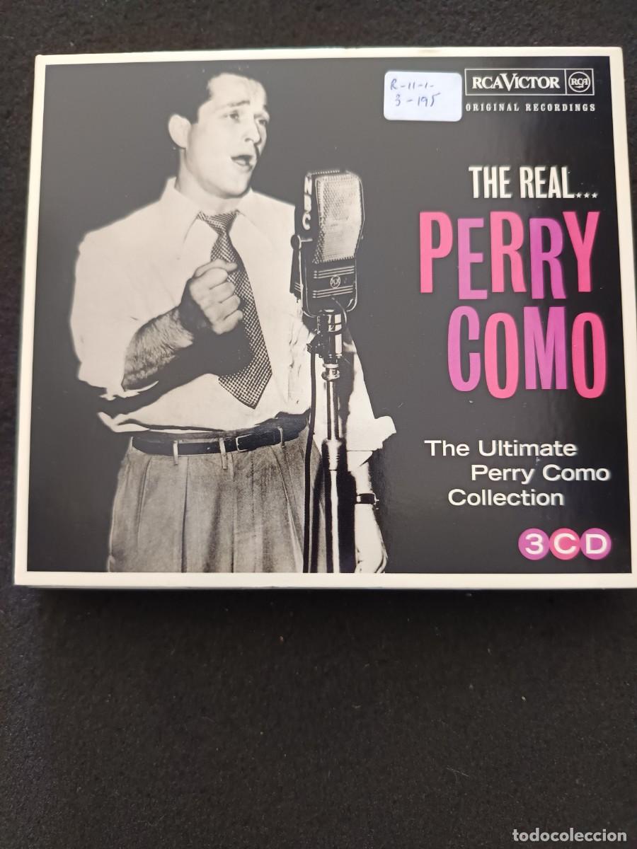 CDs de m&uacute;sica: 3 CDS. THE REAL . . . PERRY COMO. THE ULTIMATIVE PERRY COMO COLLECTION - Foto 1