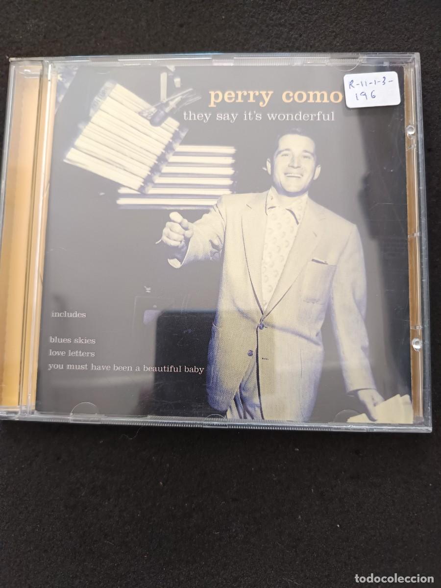 CDs de m&uacute;sica: PERRY COMO. THEY SAY ITS WONDERFUL - Foto 1