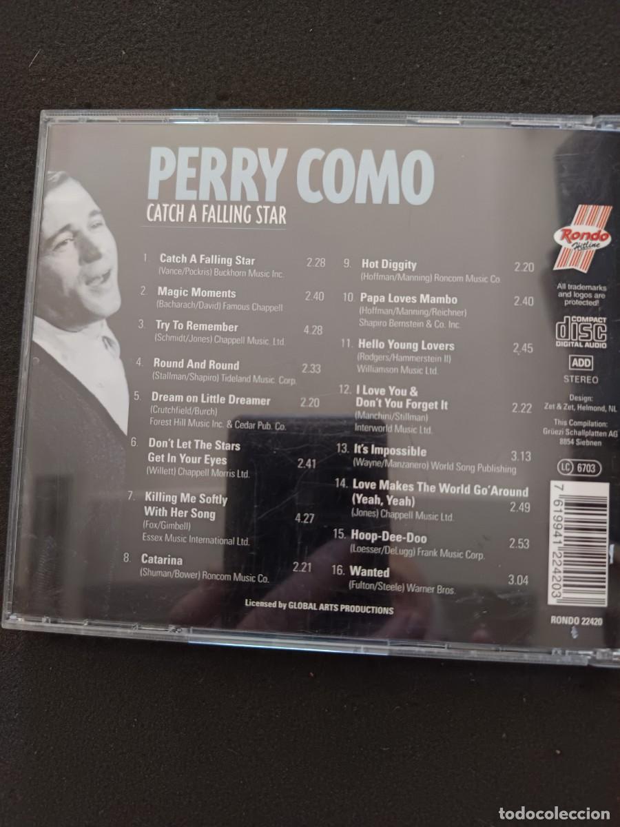 CDs de m&uacute;sica: PERRY COMO. CATCH A FALLING STAR - Foto 2