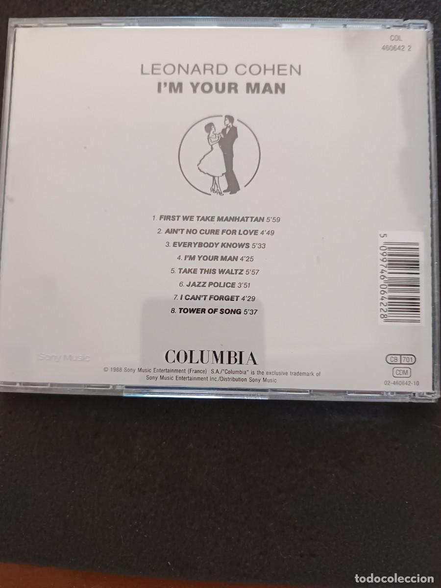 CDs de m&uacute;sica: LEONARD COHEN. IM YOUR MAN - Foto 2