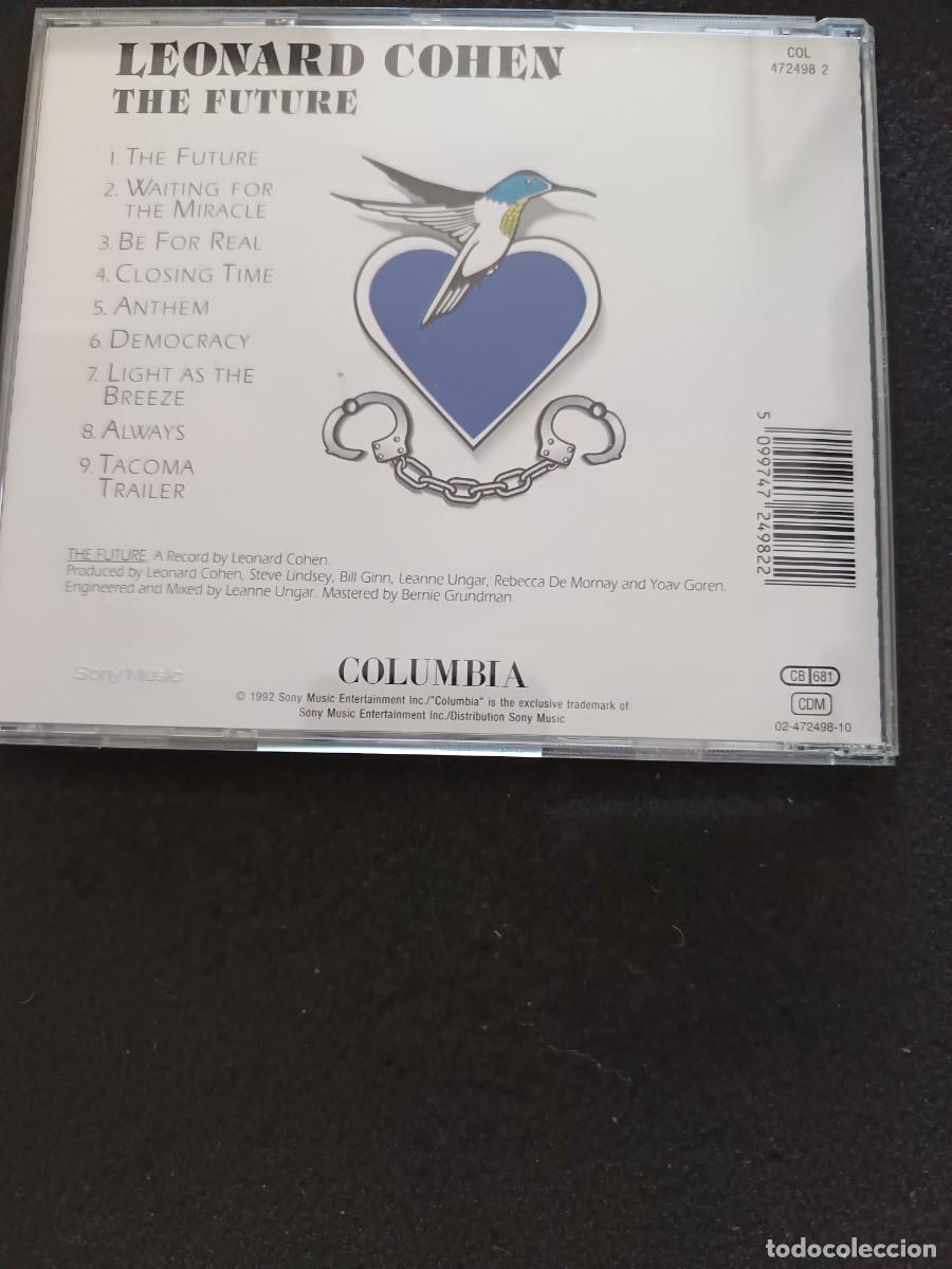 CDs de m&uacute;sica: LEONARD COHEN. THE FUTURE - Foto 2