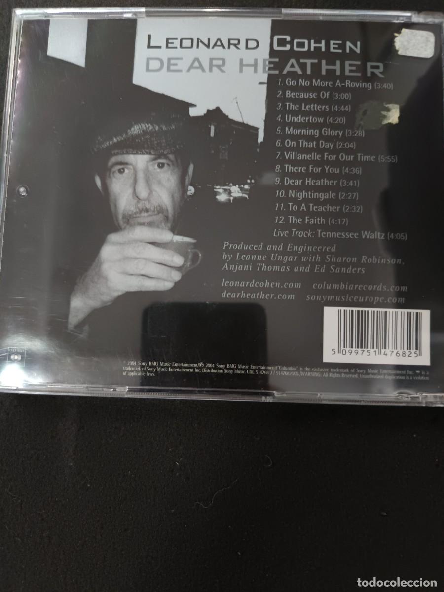 CDs de m&uacute;sica: LEONARD COHEN. DEAR HEATHER - Foto 2