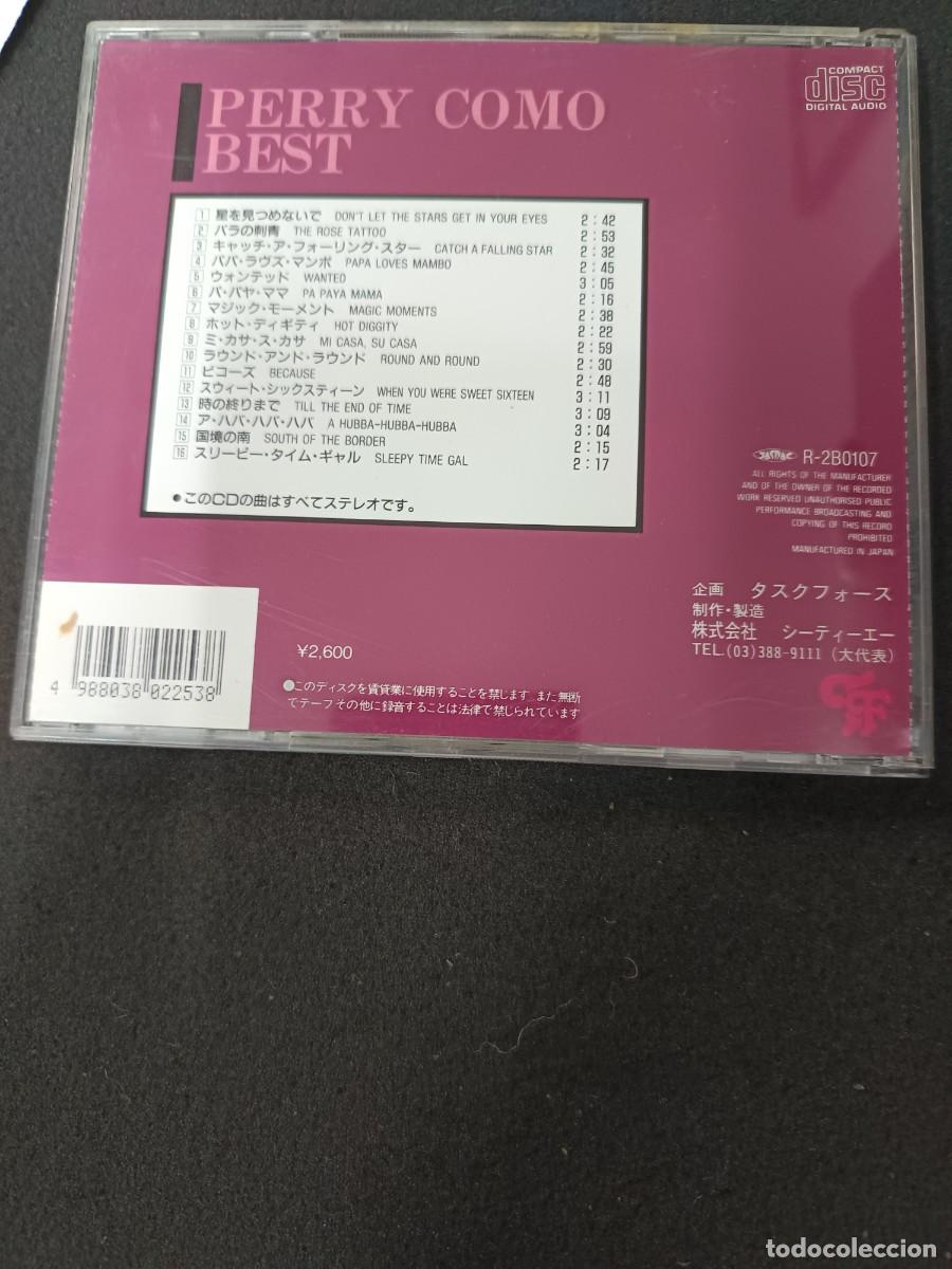CDs de m&uacute;sica: PERRY COMO. BEST. THE ROSE TATTOO - Foto 2