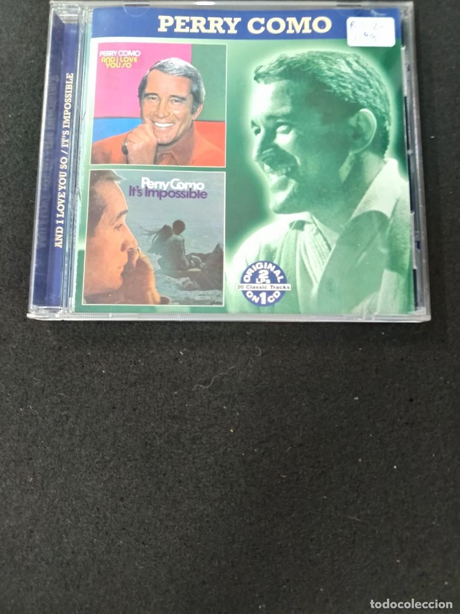 CDs de m&uacute;sica: PERRY COMO. AND I LOVE YOU SO / ITS IMPOSSIBLE - Foto 1
