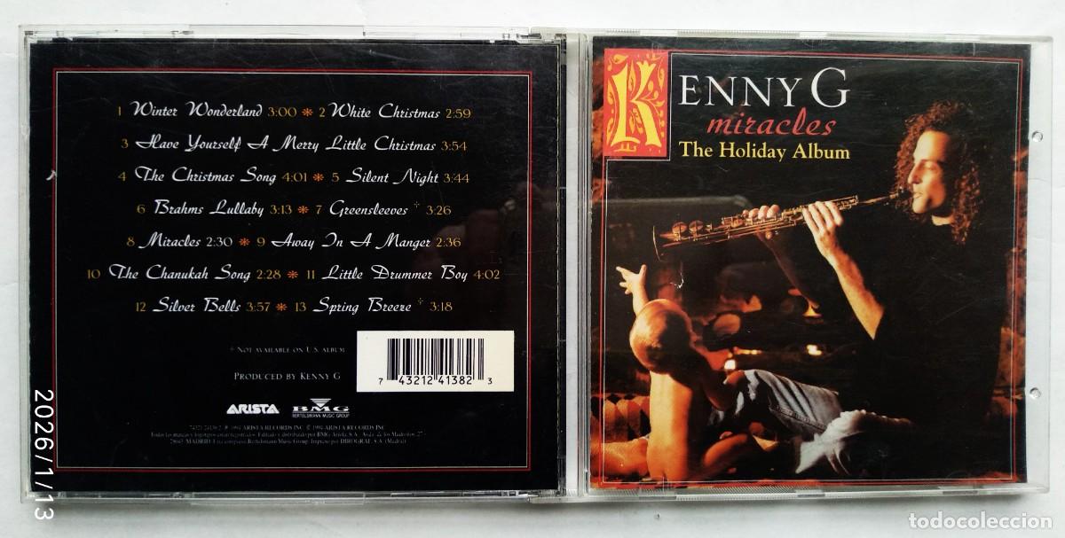 CDs de m&uacute;sica: KENNYG. MIRACLES. CD. - Foto 1