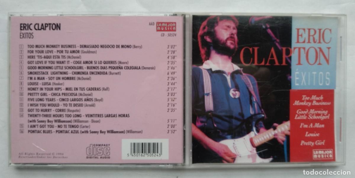CDs de m&uacute;sica: ERIC CLARTON. &Eacute;XITOS. CD. - Foto 1
