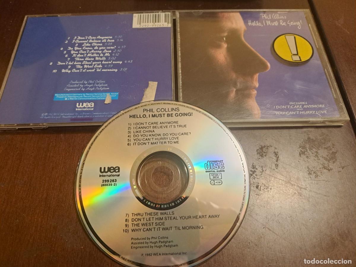 CDs de m&uacute;sica: PHIL COLLINS - CD - HELLO I MUST BE GOING - GENESIS - Foto 1