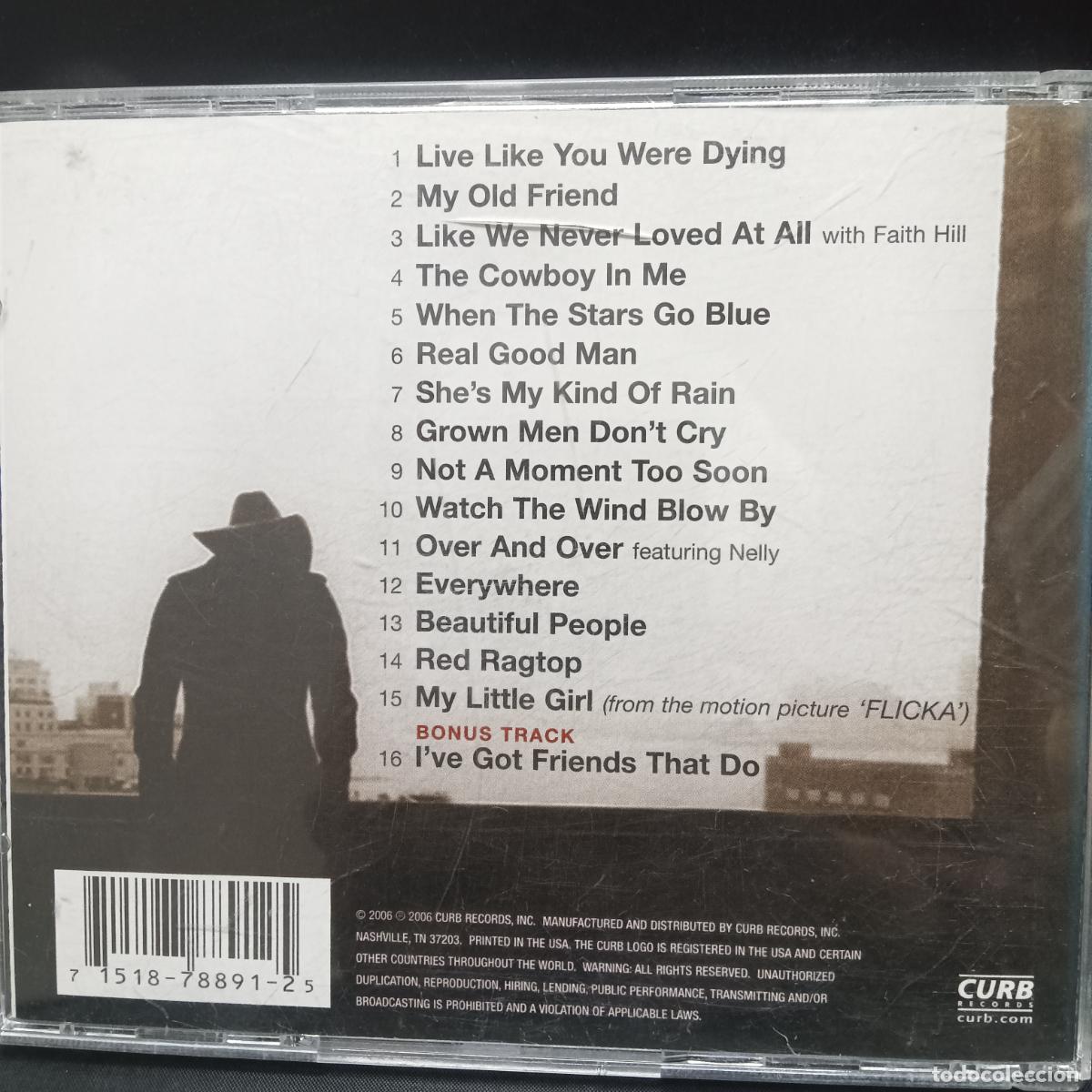 CDs de m&uacute;sica: Tim McGraw, Greatest Hits Vol 2 Reflected. CD - Foto 2