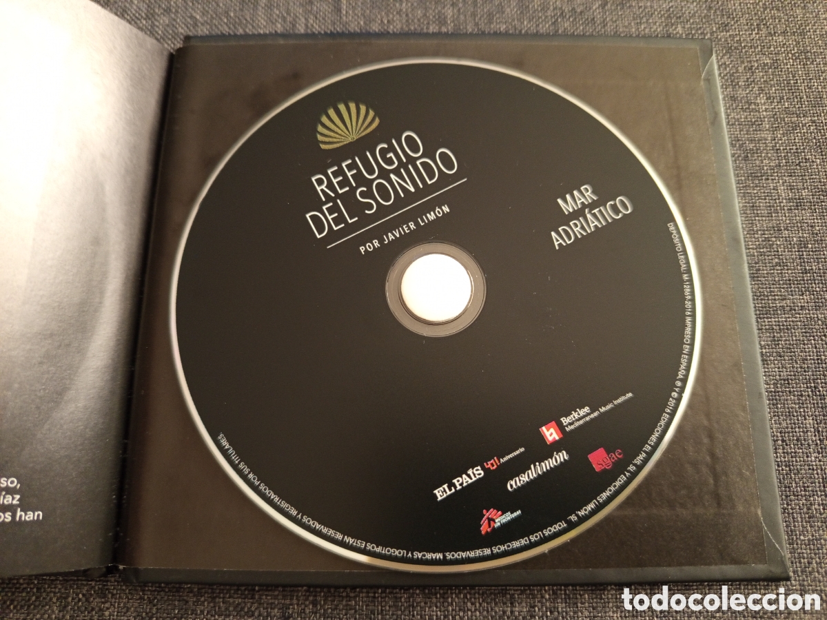CDs de m&uacute;sica: REFUGIO DEL SONIDO. MAR ADRIATICO (JAVIER LIMON) - Foto 3