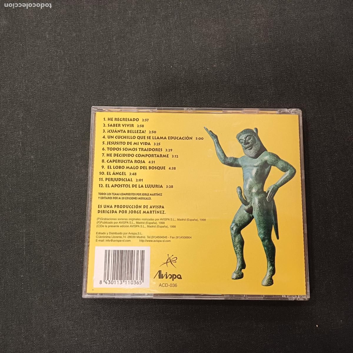 CDs de m&uacute;sica: ILEGALES/EL APOSTOL DE LA LUJURIA/CD. - Foto 3