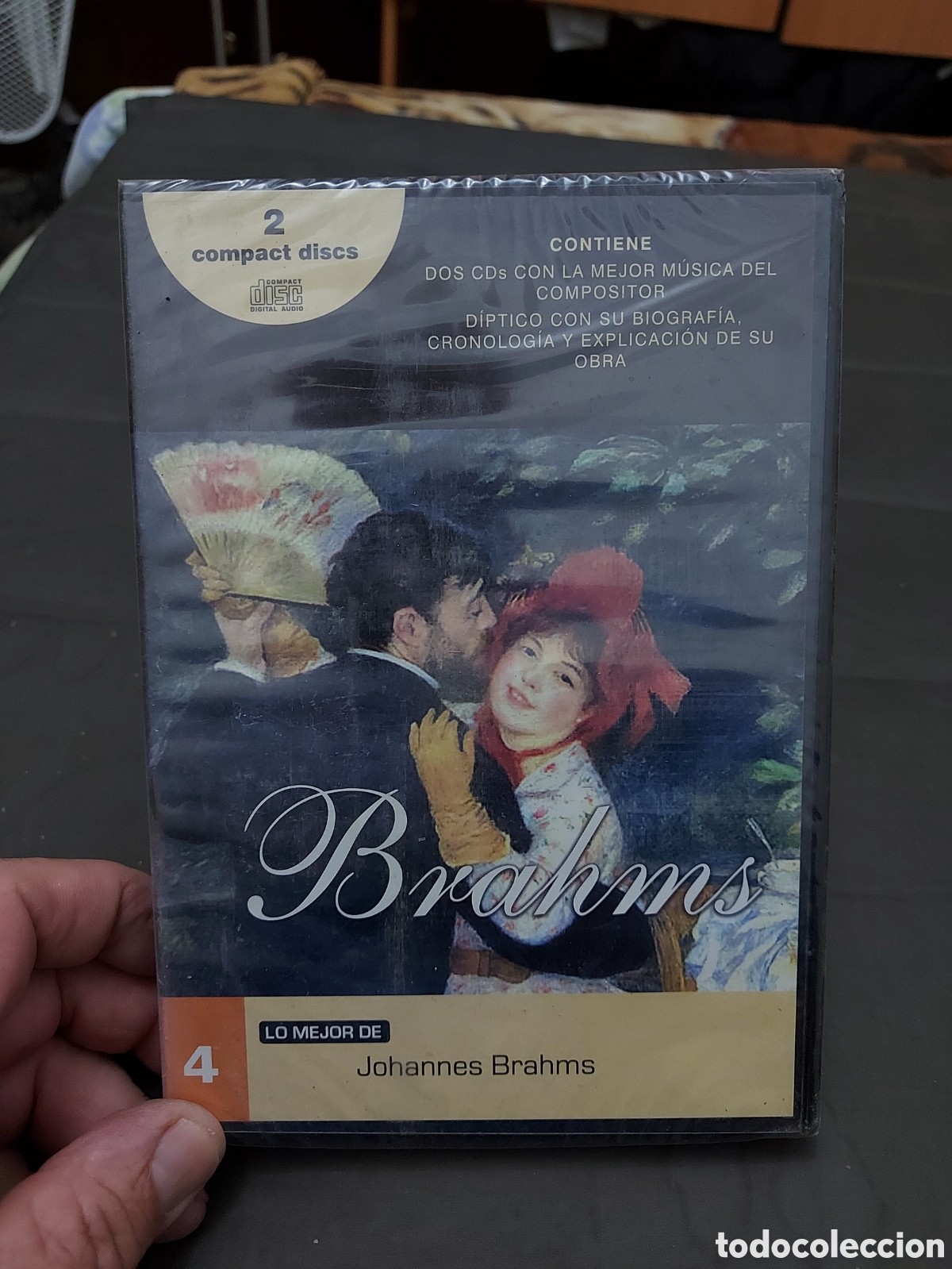 CDs de m&uacute;sica: MUSICA DE BRAHMS(2 discos) - Foto 1