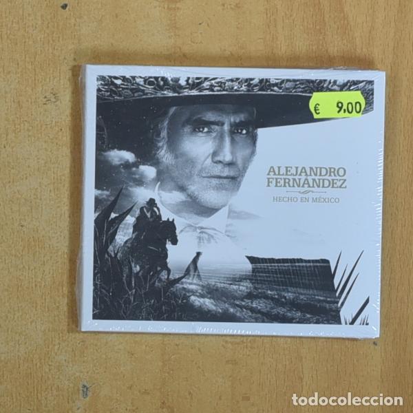 CDs de m&uacute;sica: ALEJANDRO FERNANDEZ - HECHO EN MEXICO - CD - Foto 1