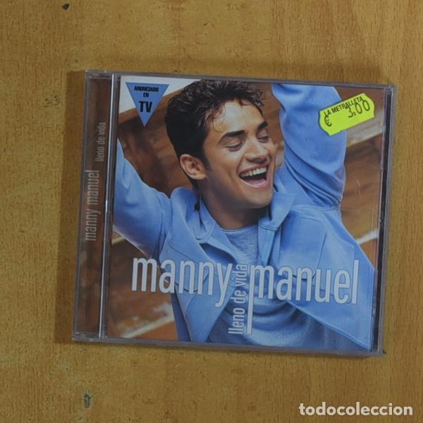 CDs de m&uacute;sica: MANNU MANUEL - LLENO DE VIDA - CD - Foto 1