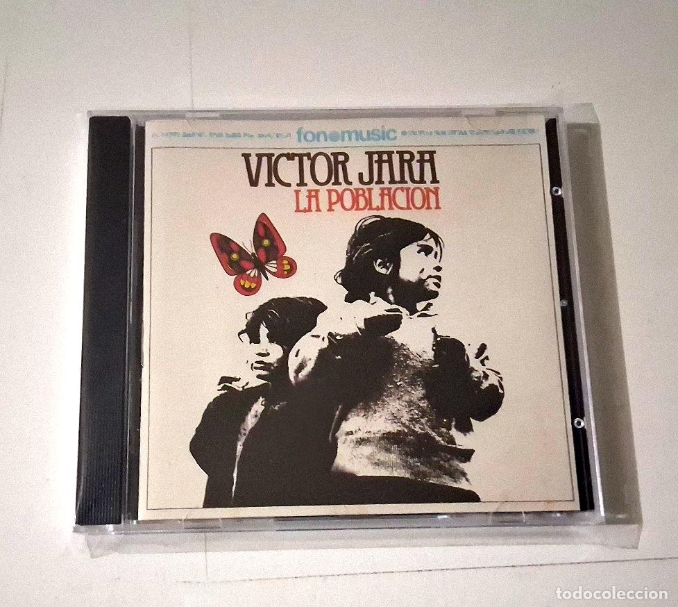CDs de m&uacute;sica: VICTOR JARA &rdquo;LA POBLACION&rdquo; CD 9 TRACKS - Foto 1