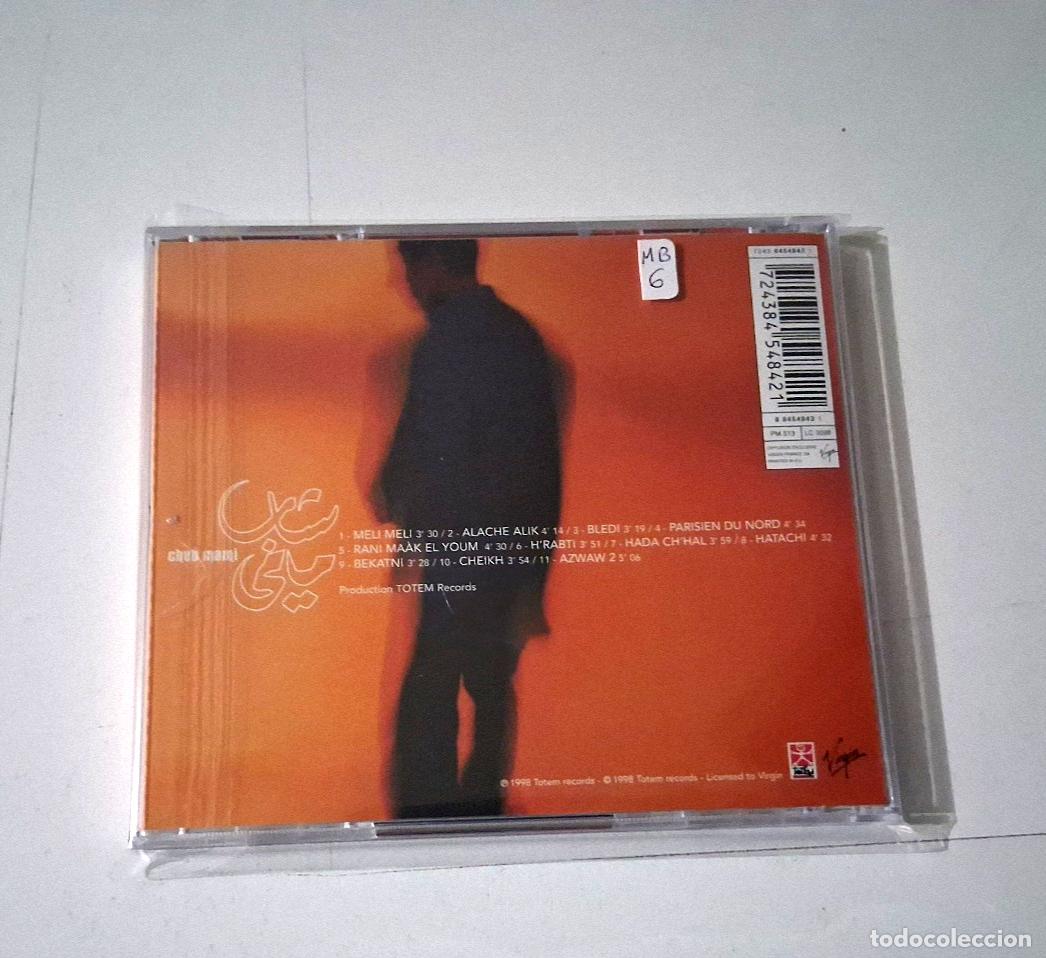 CDs de m&uacute;sica: CHEB MAMI &rdquo;MELI MELI&rdquo; CD 11 TRACKS - Foto 2