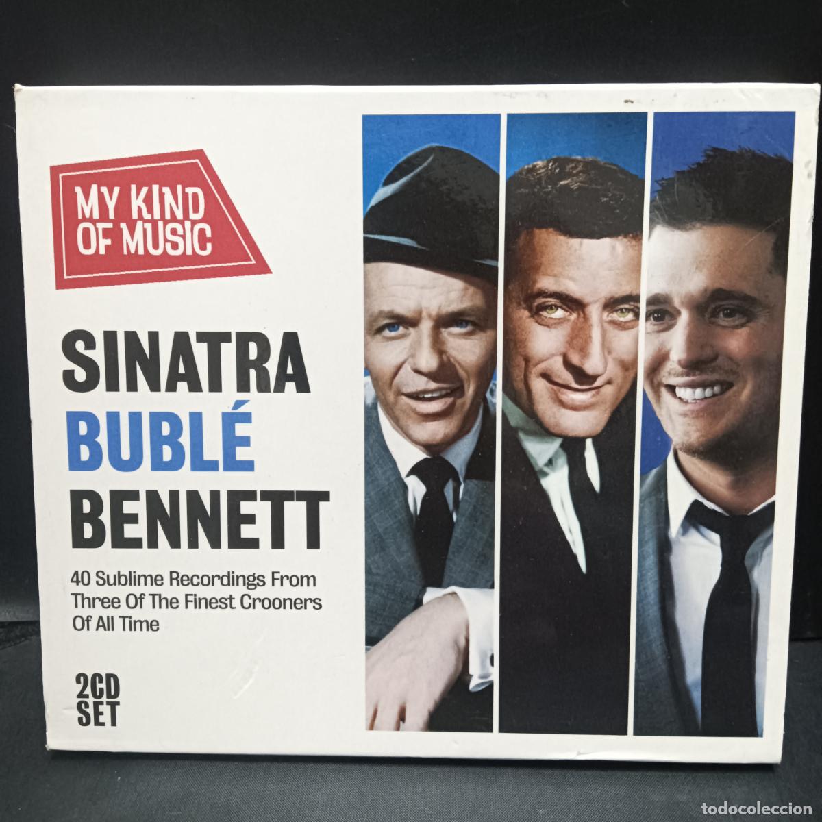 CDs de m&uacute;sica: SINATRA, BUBLE & BENNETT. 2 CD SET - Foto 1