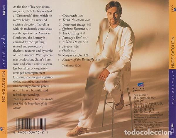 CDs de m&uacute;sica: Nicholas Gunn &ndash; Crossroads - Foto 2