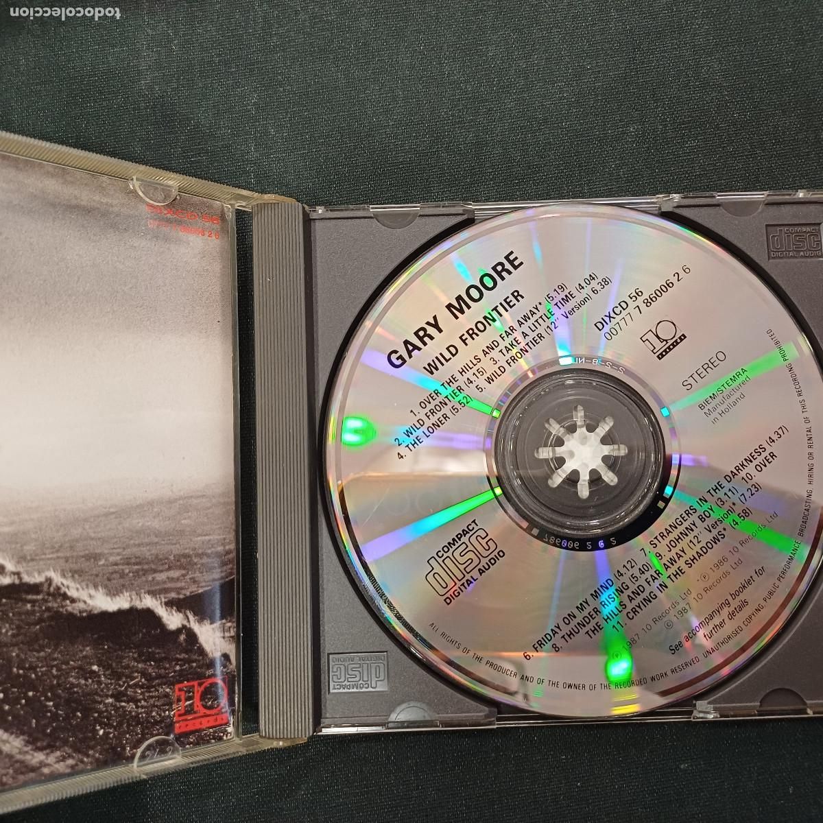 CDs de m&uacute;sica: GARY MOORE/WILD FRONTIER/CD. - Foto 2