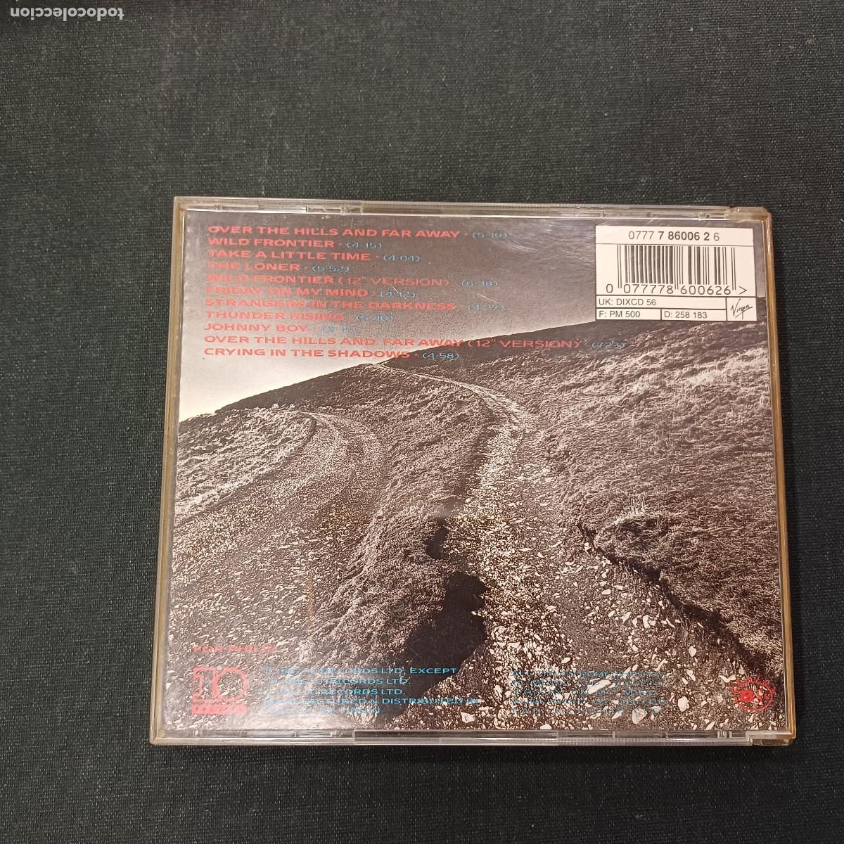 CDs de m&uacute;sica: GARY MOORE/WILD FRONTIER/CD. - Foto 3
