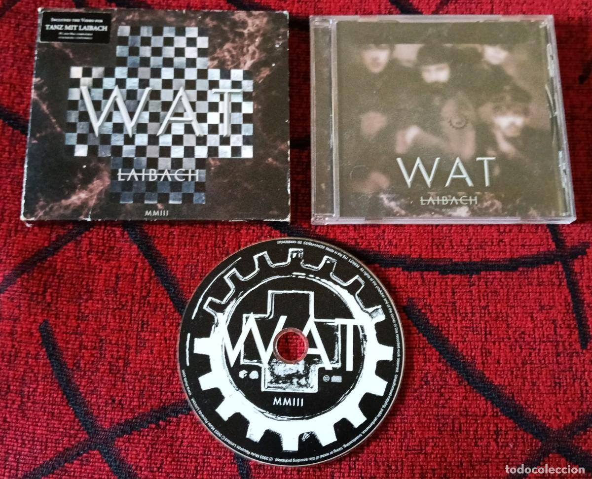 CDs de m&uacute;sica: LAIBACH ** WAT ** 2003 UK CD - Foto 1