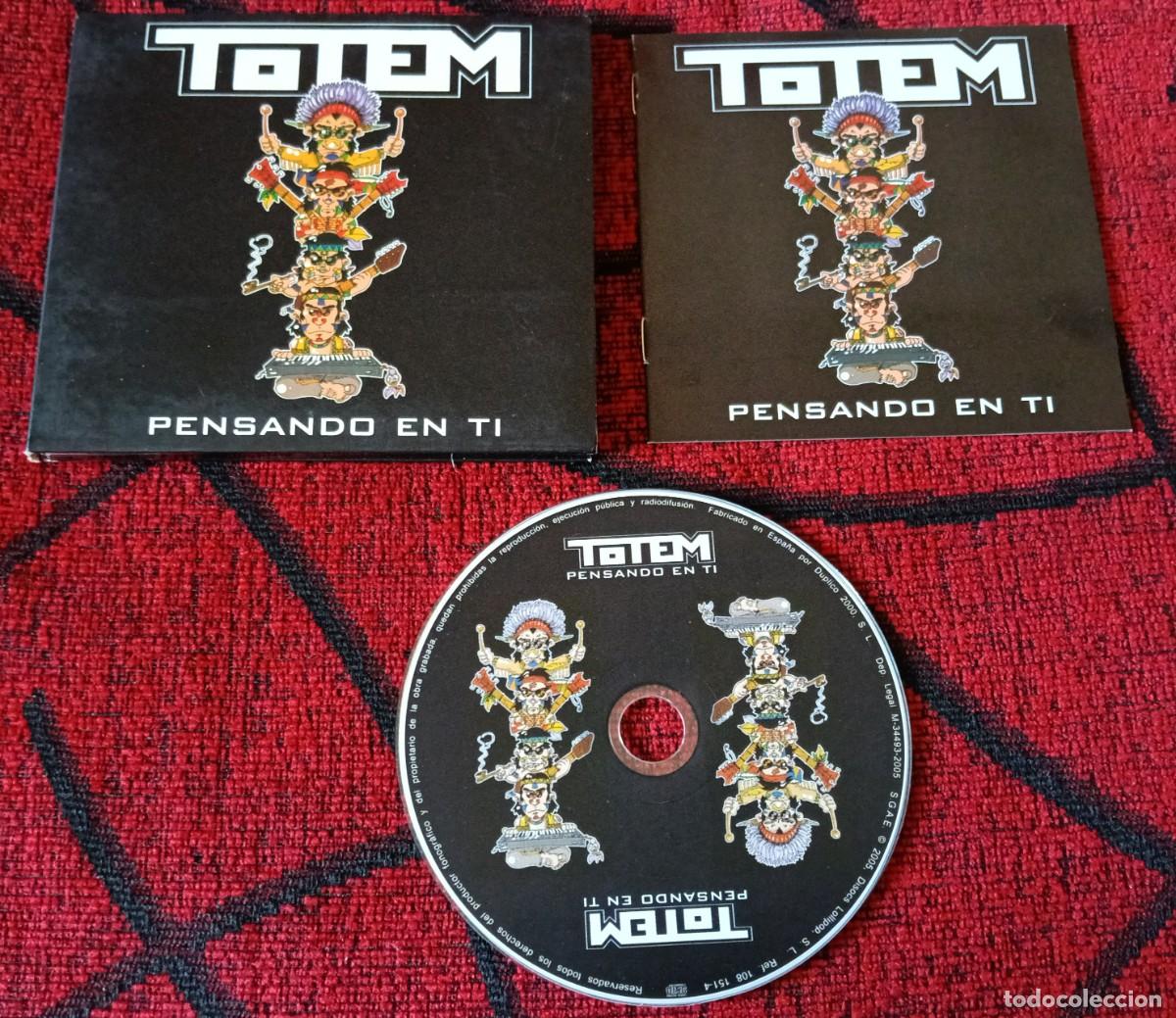 CDs de m&uacute;sica: TOTEM ** Pensando En Ti ** CD 2005 - Foto 1