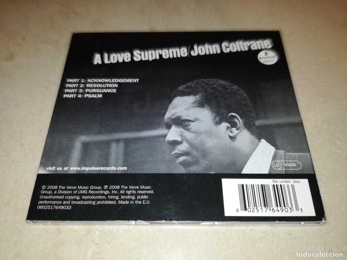 CDs de m&uacute;sica: JOHN COLTRANE-A LOVE SUPREME-CD DIGIPACK - Foto 2