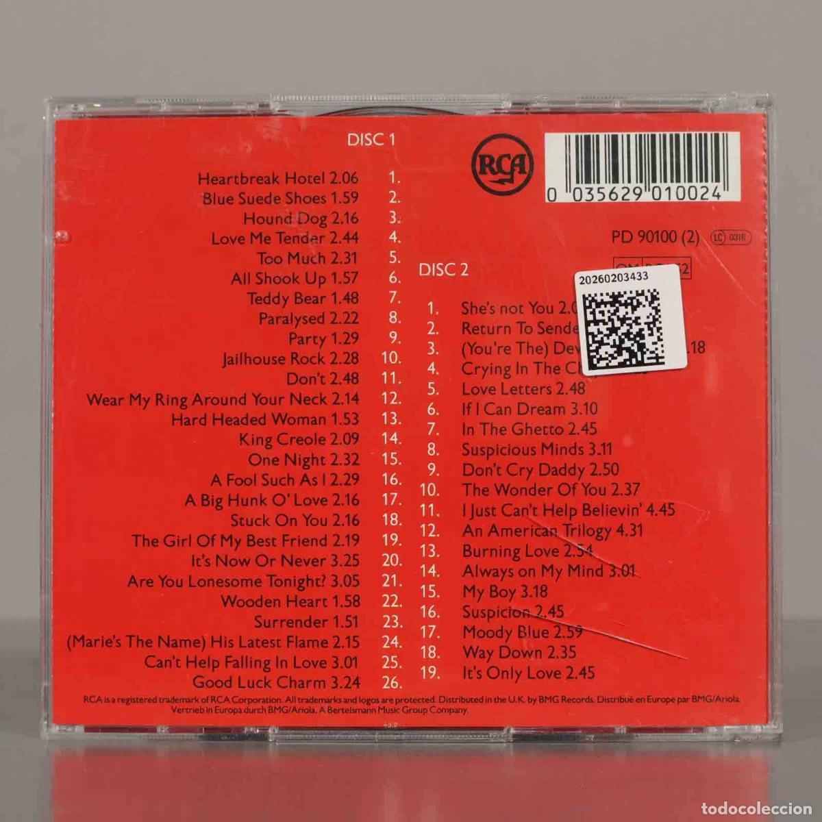 CDs de m&uacute;sica: CD. Presley &ndash; The All Time Greatest Hits. - Foto 2