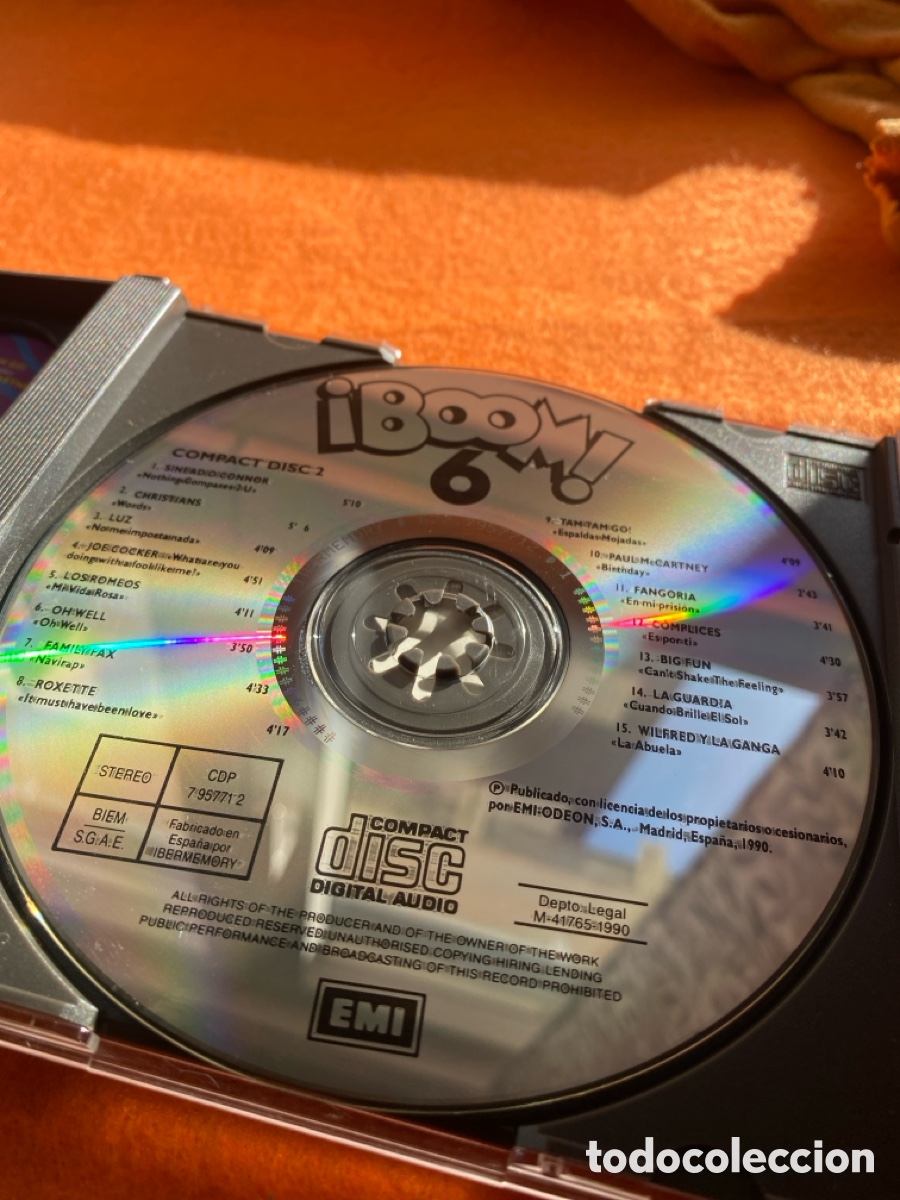 CDs de m&uacute;sica: Boom 6 pr&aacute;cticamente nuevo - Foto 6