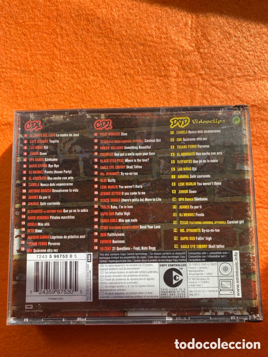 CDs de m&uacute;sica: Boom 2003 pr&aacute;cticamente nuevo a estrenar - Foto 2