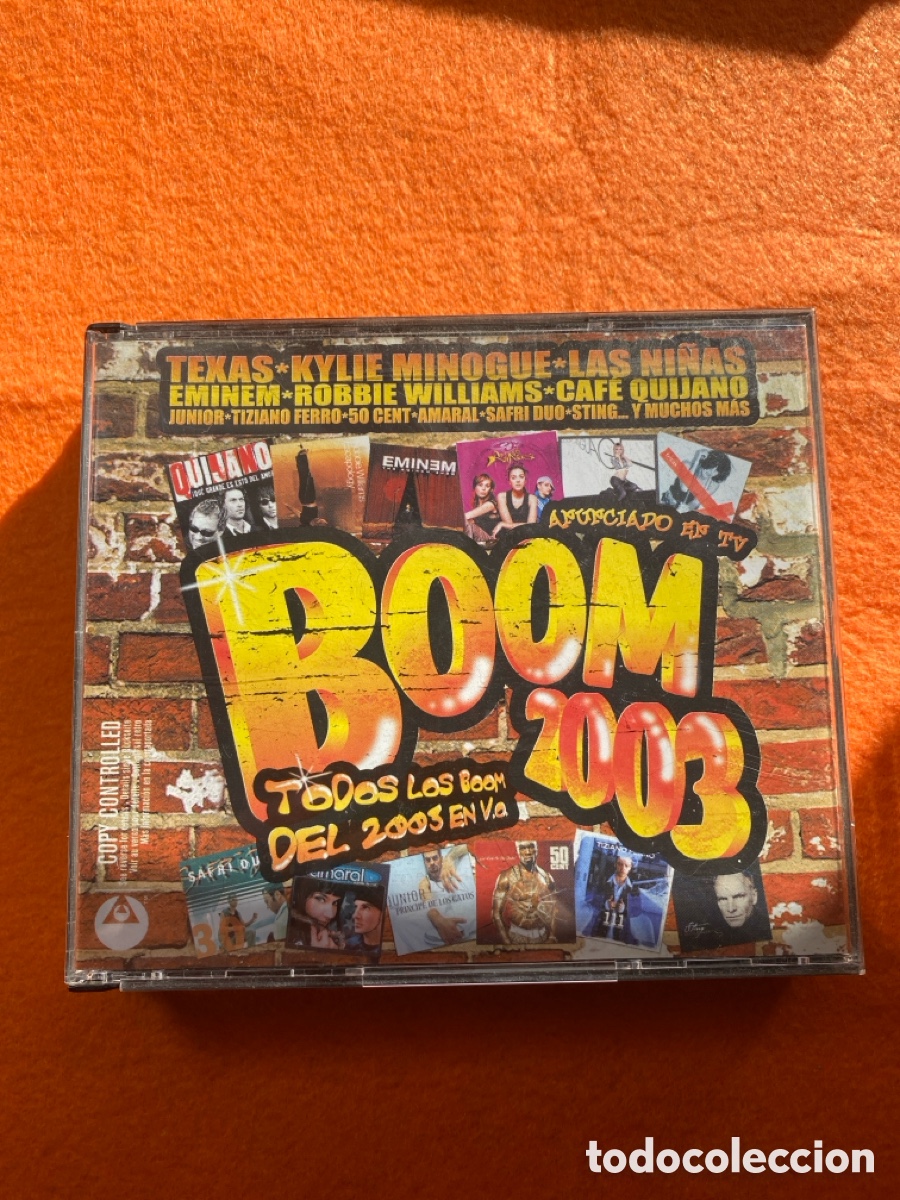 CDs de m&uacute;sica: Boom 2003 pr&aacute;cticamente nuevo a estrenar - Foto 1